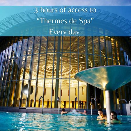 Les Thermes De Spa By La Cour De La Reine Hotel, Suites & Acces Gratuit Au Centre Thermal Εξωτερικό φωτογραφία