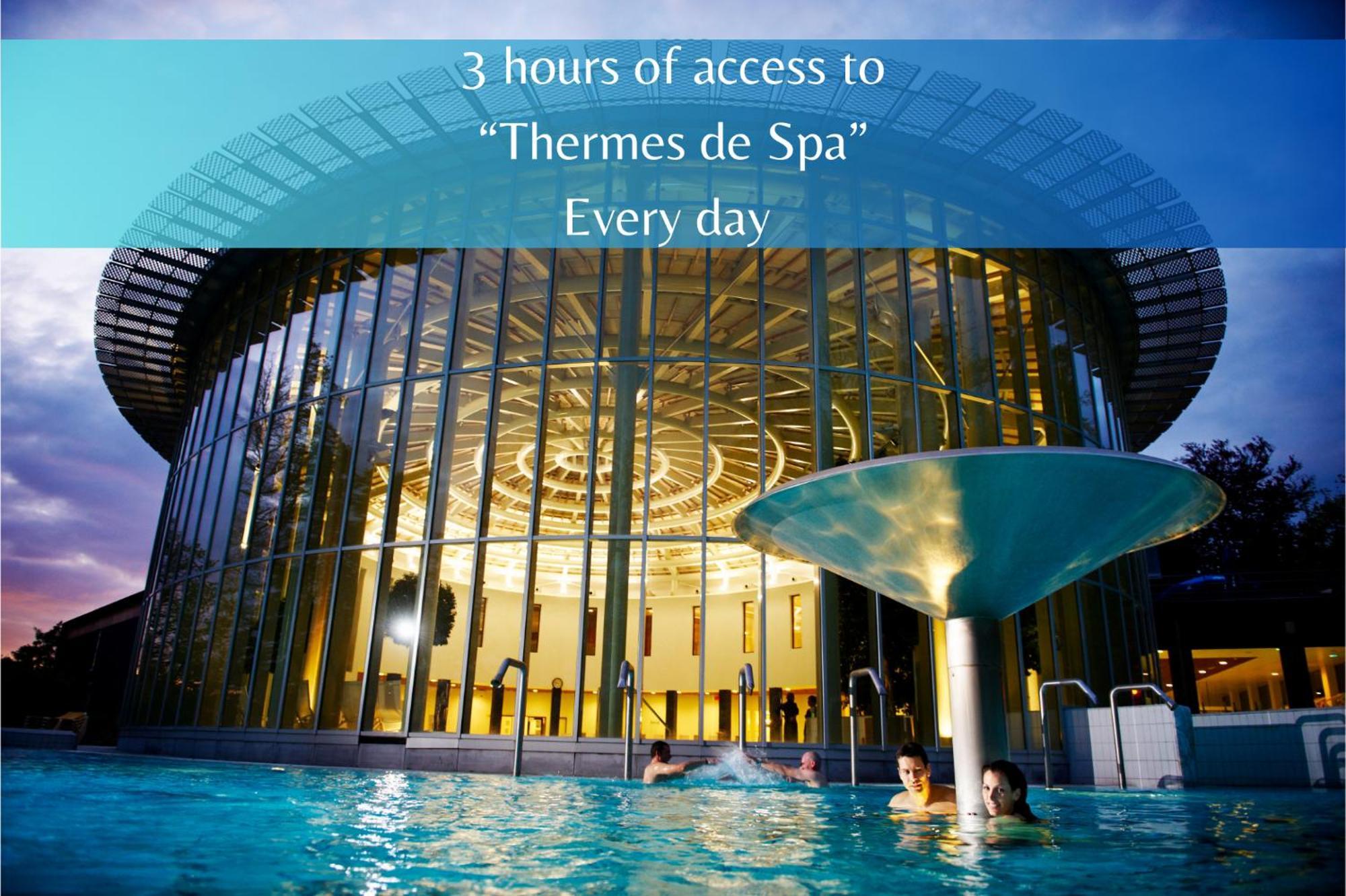 Les Thermes De Spa By La Cour De La Reine Hotel, Suites & Acces Gratuit Au Centre Thermal Εξωτερικό φωτογραφία